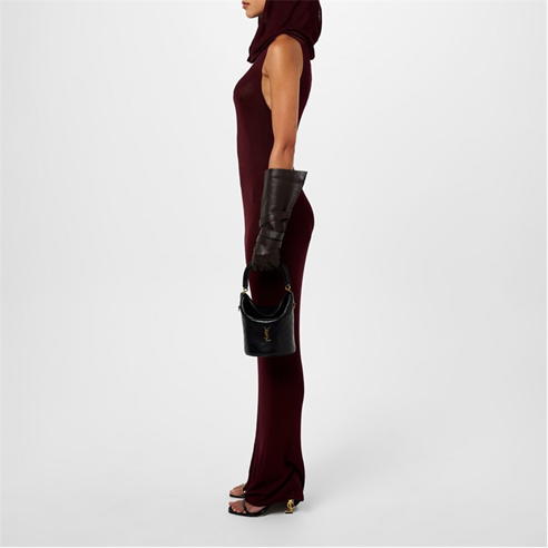SAINT LAURENT - Hooded Maxi Dress