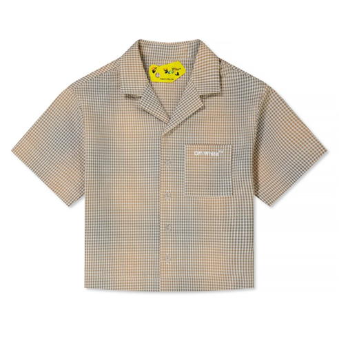 OFF WHITE - Arrow Bowling Checked Shirt Junior