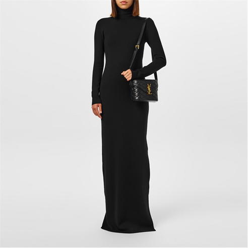 SAINT LAURENT - Long Turtleneck Dress