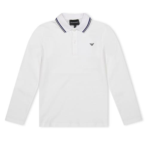 Emporio Armani - Long Sleeve Tipped Polo