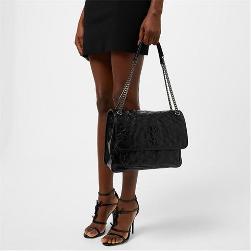 SAINT LAURENT - Niki Monogram Shoulder Bag