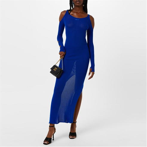 OFF WHITE - Netted Dress