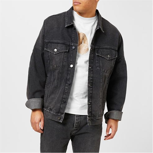 PALM ANGELS - Logo Denim Jacket