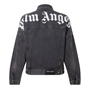 Black 1001 - PALM ANGELS - Logo Denim Jacket
