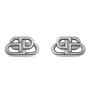 Silver 0668 - BALENCIAGA - Bb Stud Xs Earrings