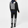 Black 1001 - OFF WHITE - Diagonal Tab Denim Jacket