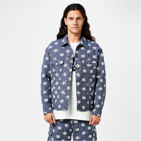DOLCE AND GABBANA - Logo Denim Jacket