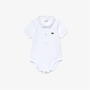White 001 - Lacoste - Lacoste My 1st Polo Bodysuit