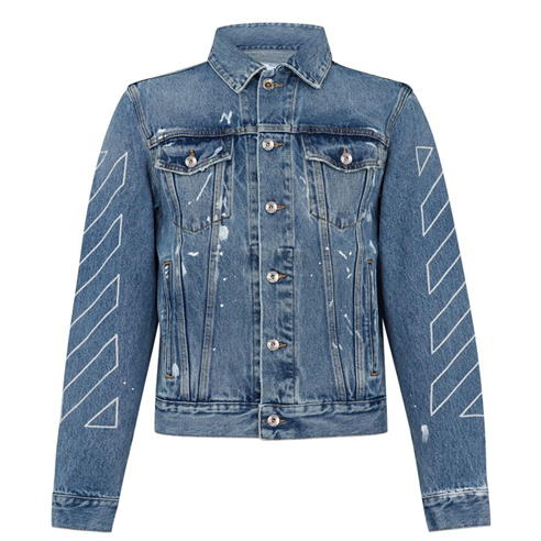 OFF WHITE - Outline Denim Jacket