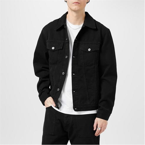 OFF WHITE - Wave Off Embroidered Denim Jacket