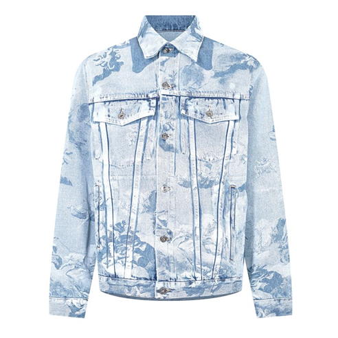 OFF WHITE - Skate Painting Denim Jacket